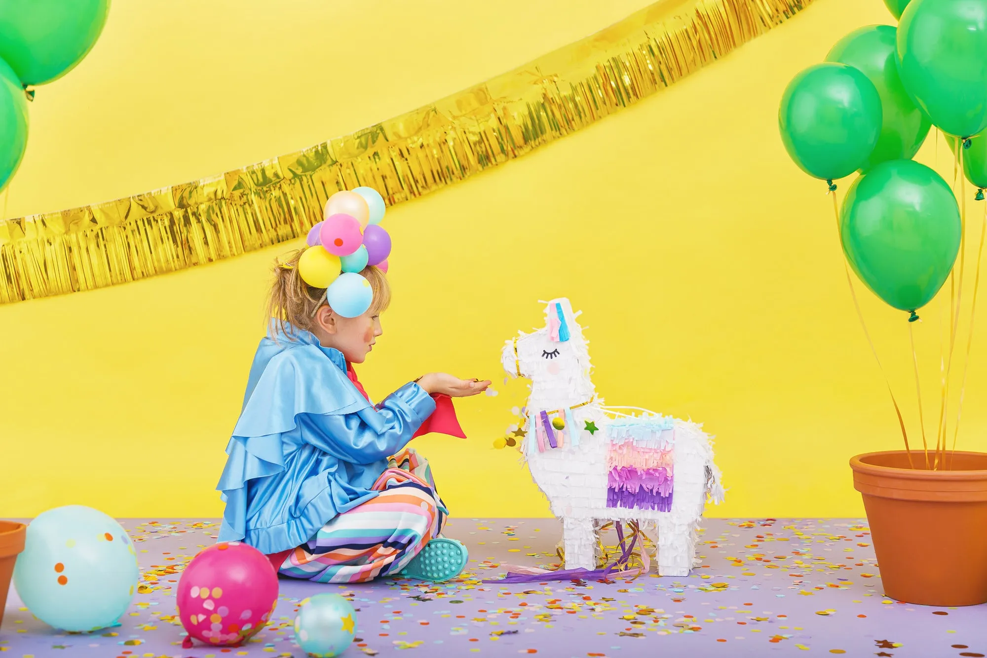 Pull String Llama Piata