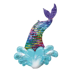 Rainbow Mermaid Tail Balloon 39