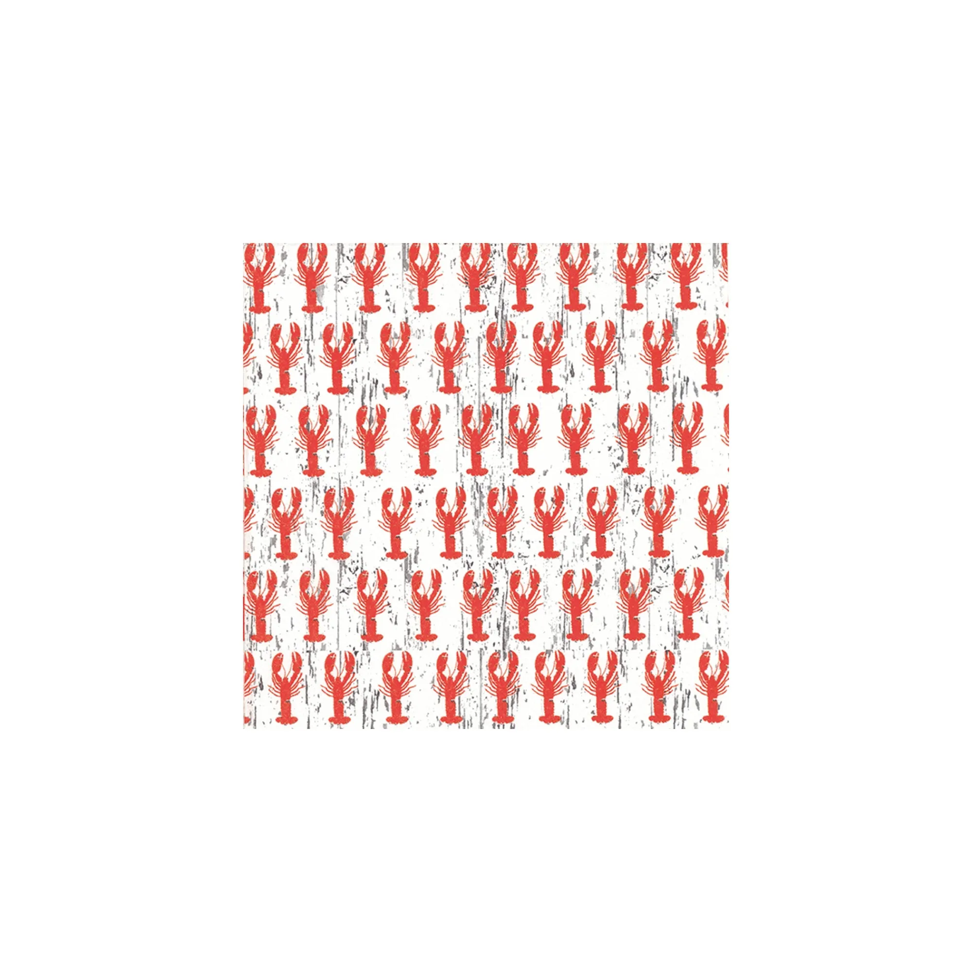 Red Lobsters Dessert Napkins 20ct