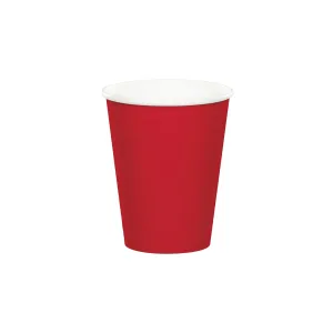Red Paper Cups 8ct