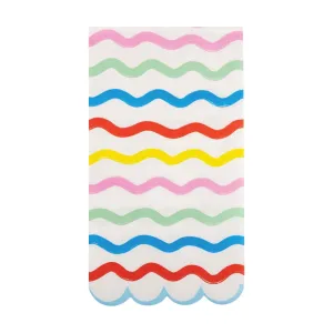 Ric Rac Striped Paper Guest Towels 24ct