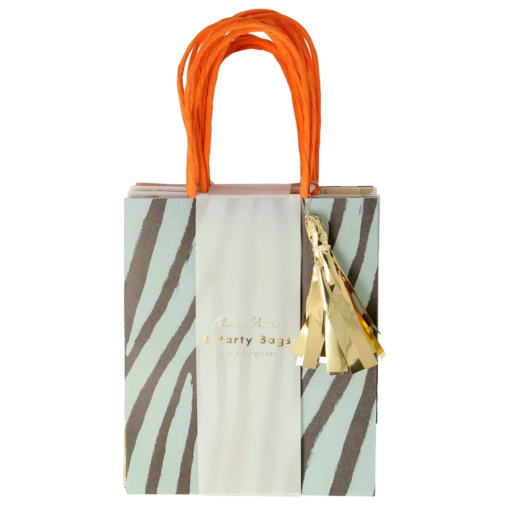 Safari Animal Print Favor Bags 8ct