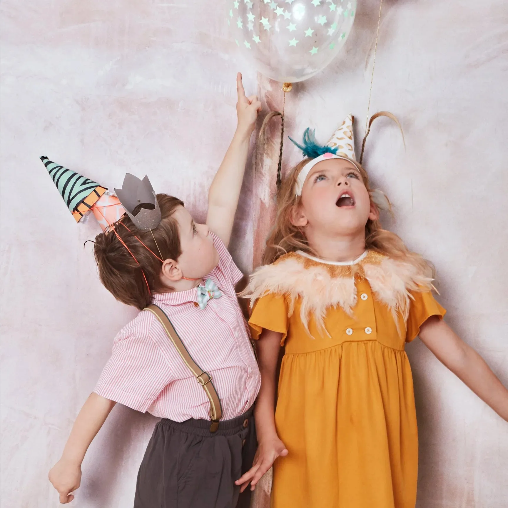Safari Animal Print Party Hats 8ct