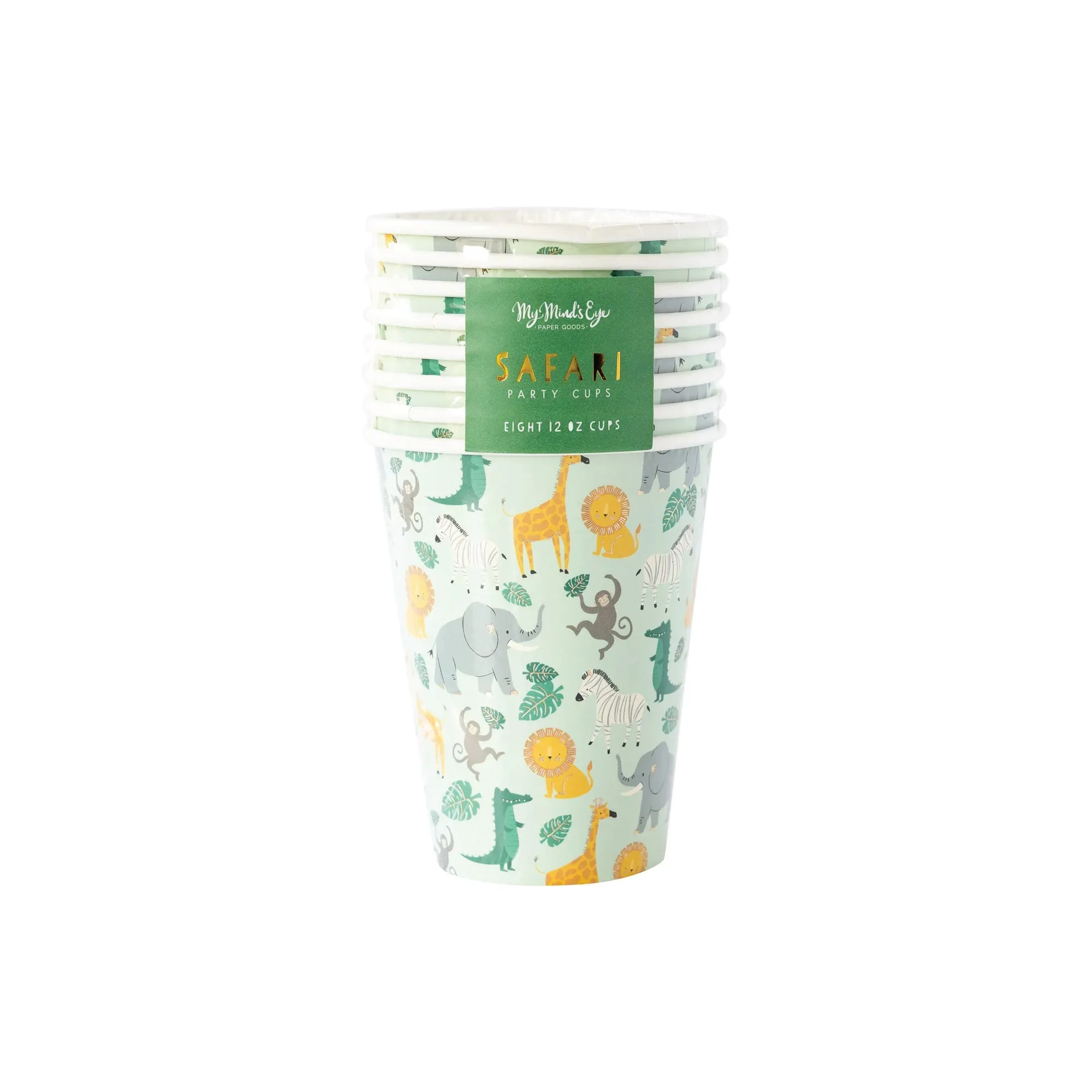 Safari Jeep Tour Paper Cups 8ct