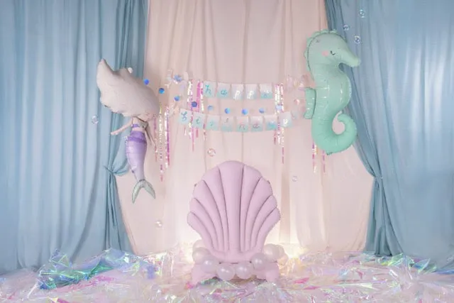 Seahorse Foil Balloon 38.5in