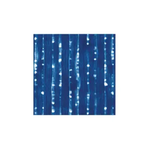 Shibori Blue & White Tie-Dye Dessert Napkins 24ct