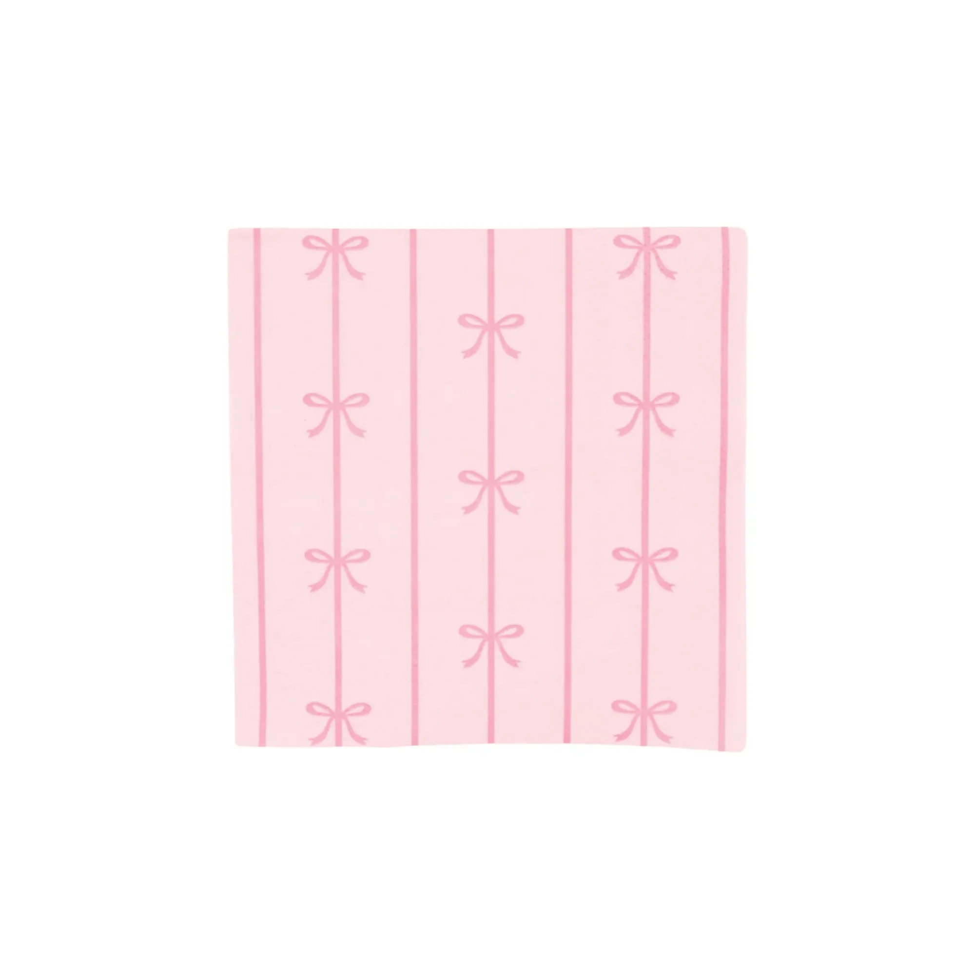 Signature Pink Bow Dessert Napkins 20ct
