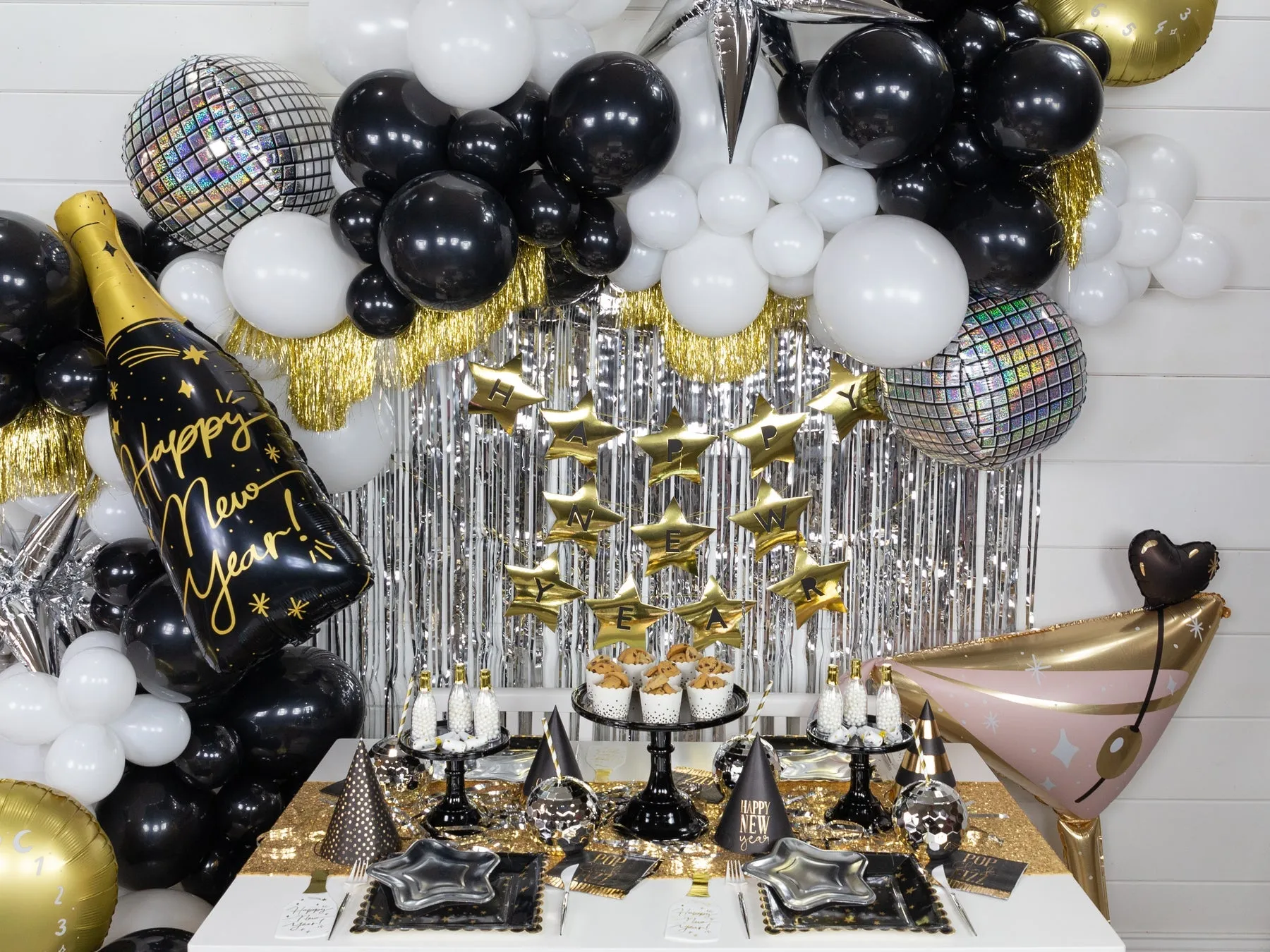Silver Disco Ball Orbz Foil Balloon