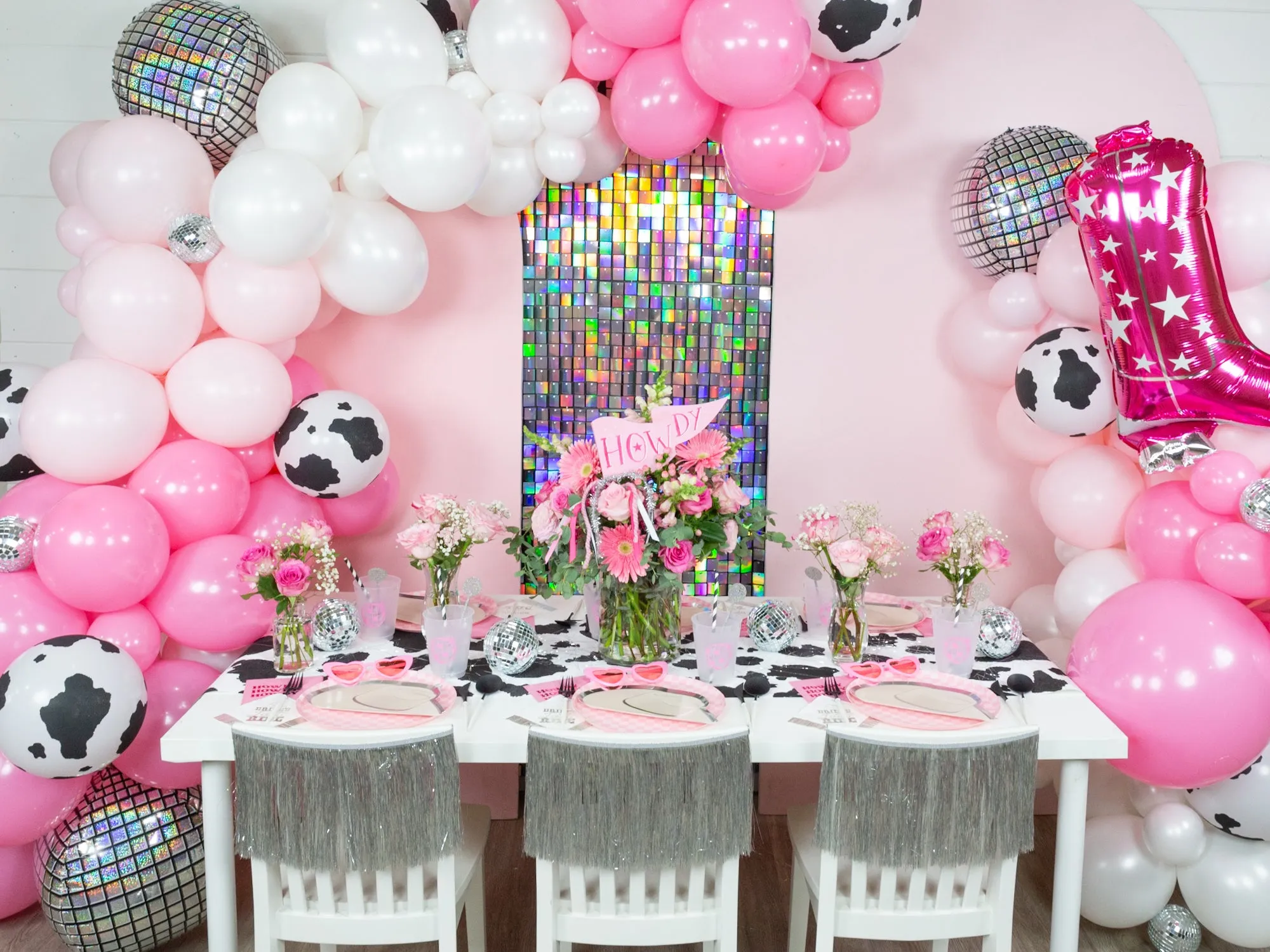 Silver Disco Ball Orbz Foil Balloon