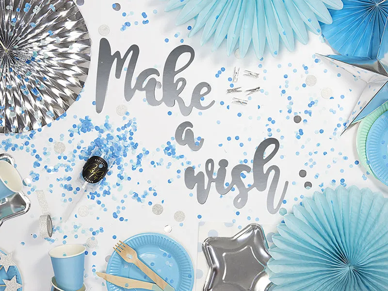 Silver Make A Wish Banner 2ft