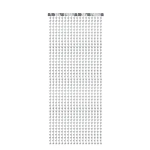 Silver Star Doorway Curtain. 3ft x 8ft