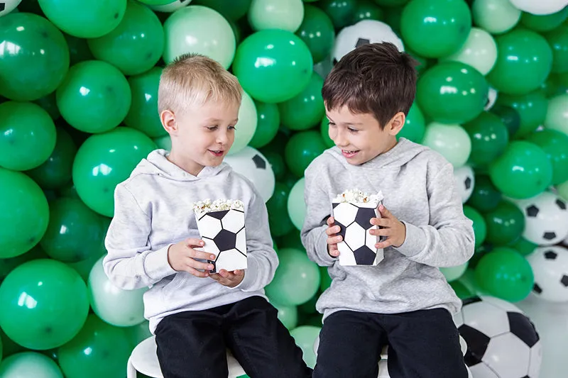 Soccer Ball Popcorn Boxes 6ct