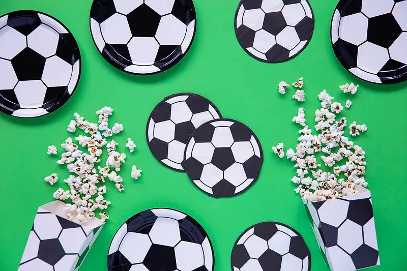 Soccer Ball Popcorn Boxes 6ct