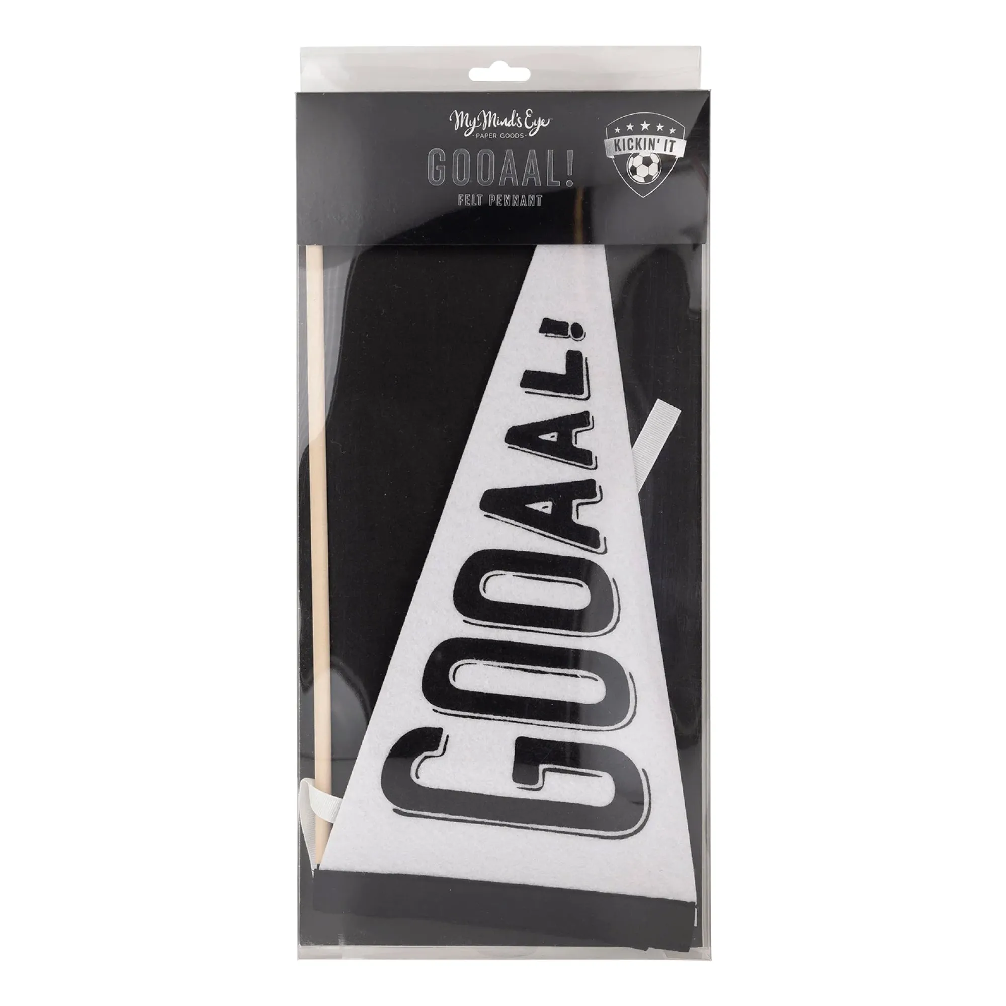 Soccer Goal Felt Pennant Flag