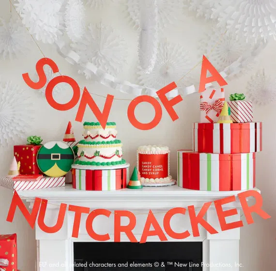 Son of a Nutcracker Christmas Banner 16.5ft