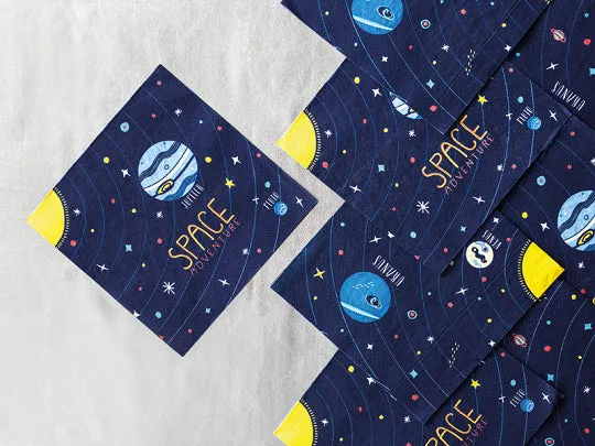 Space Adventure Lunch Napkins 20ct