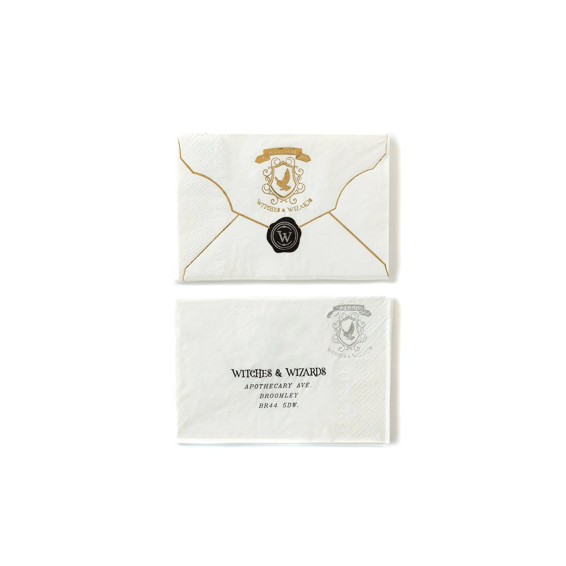 Spellbound Witches & Wizards Letter Napkins 18ct