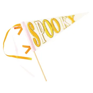 Spooky Era Felt Pennant Flag