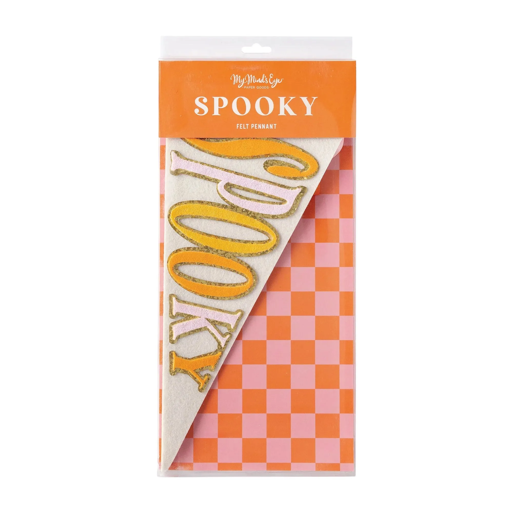 Spooky Era Felt Pennant Flag