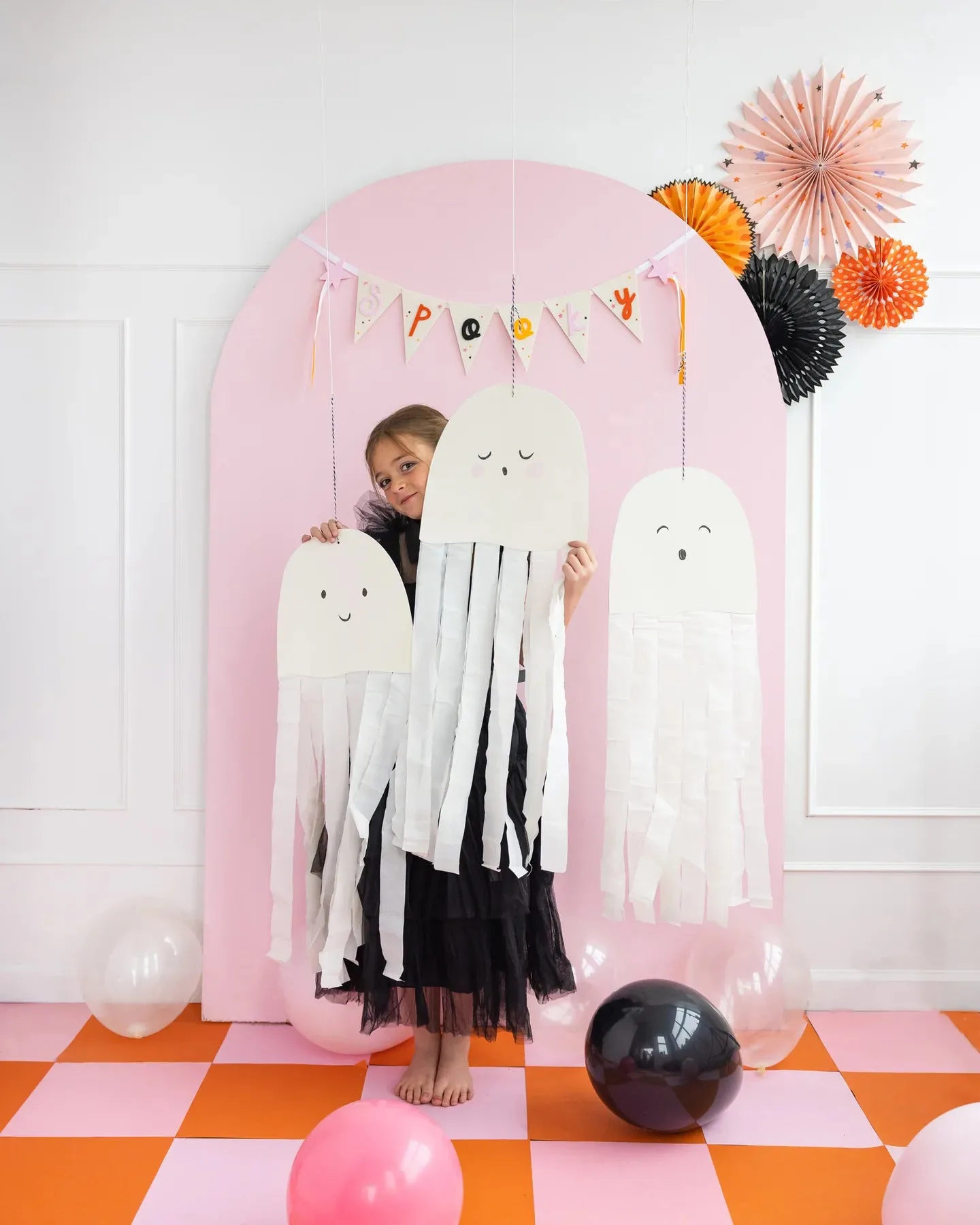 Spooky Halloween Felt Banner 3ft