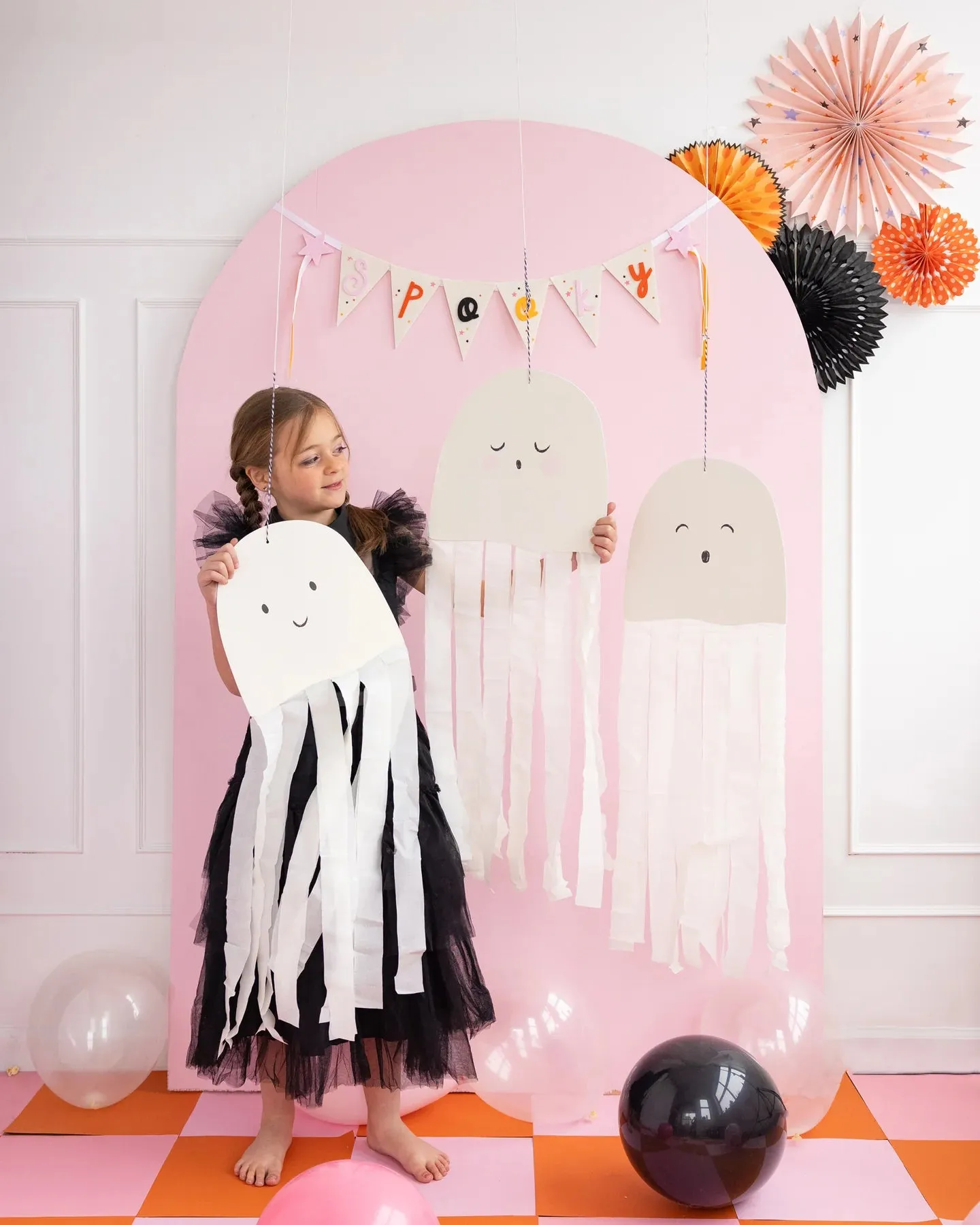 Spooky Halloween Felt Banner 3ft