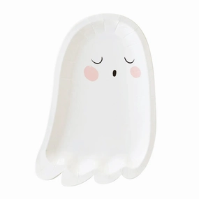 Spooky Cute Halloween Ghost Dessert Plates 8ct