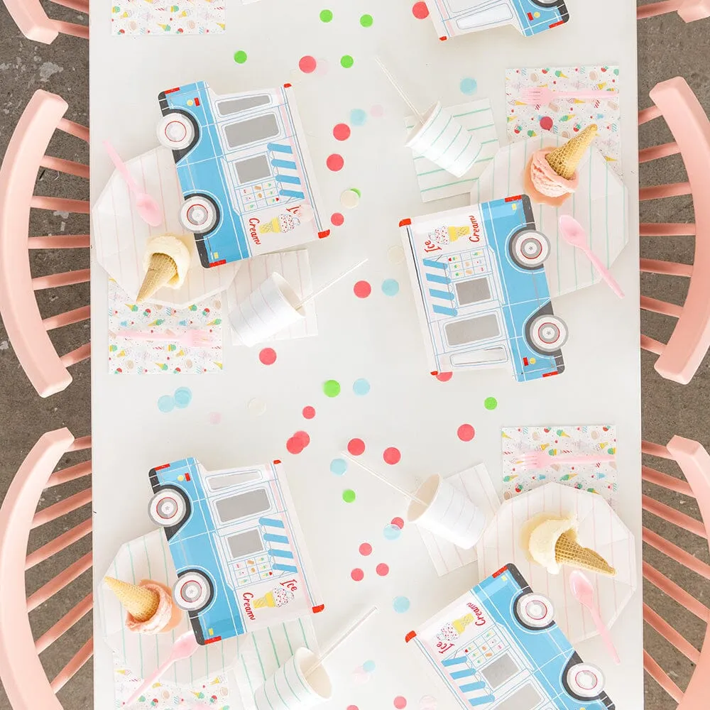 Sprinkled Ice Cream Lunch Napkins 16ct