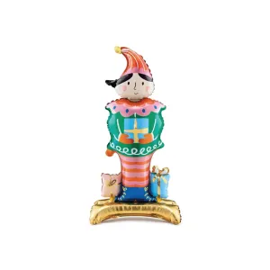 Standing Christmas Elf Balloon 29in