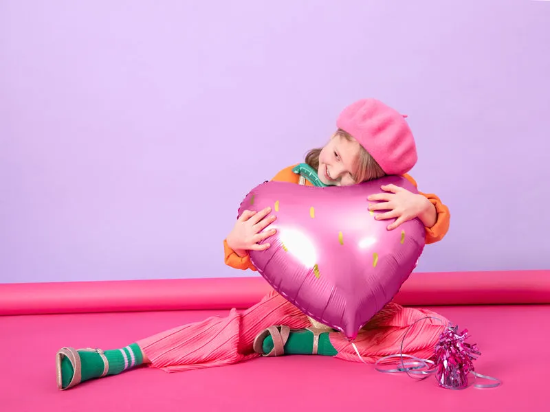 Strawberry Foil Balloon 17.5in