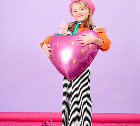 Strawberry Foil Balloon 17.5in