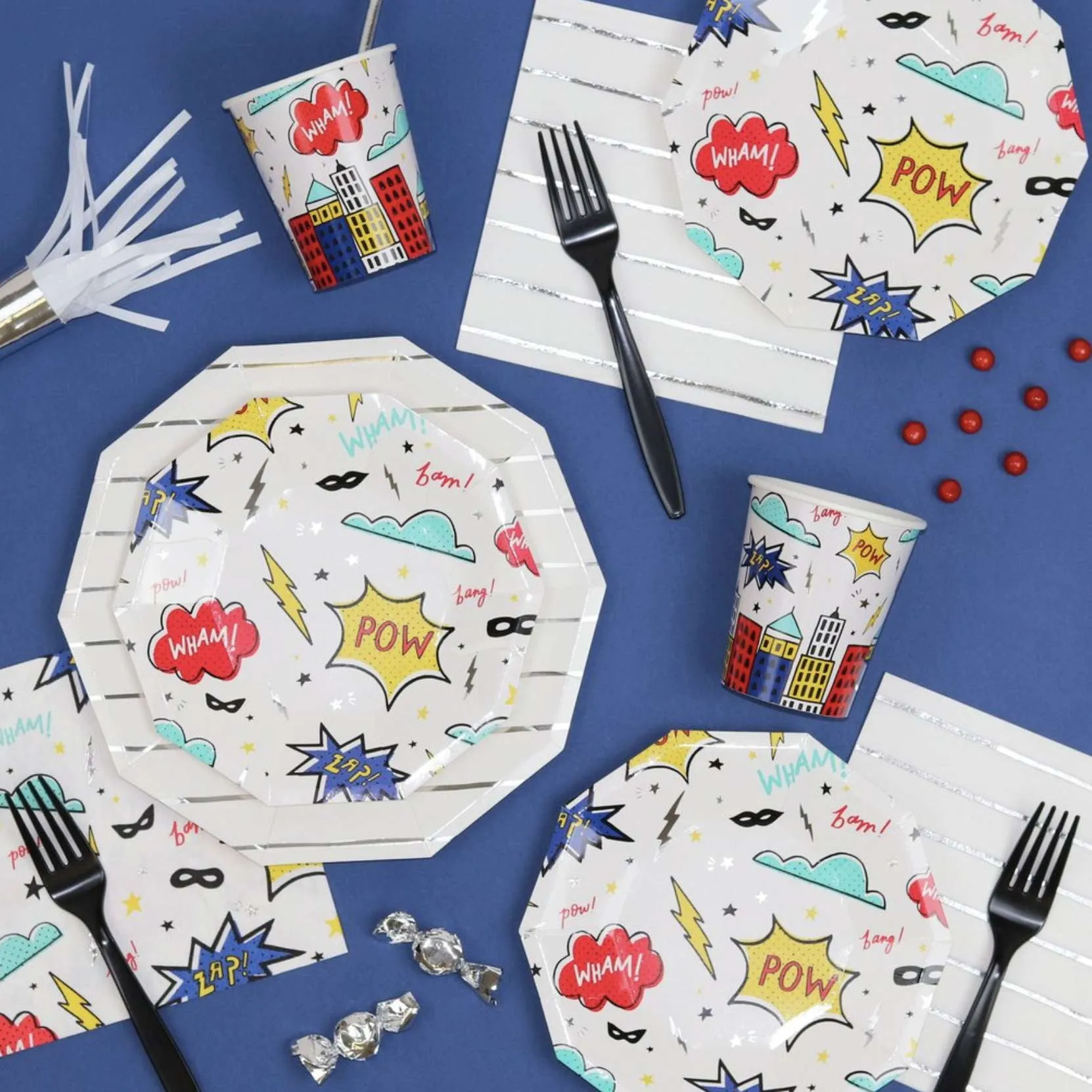 Superhero Lunch Napkins 16ct