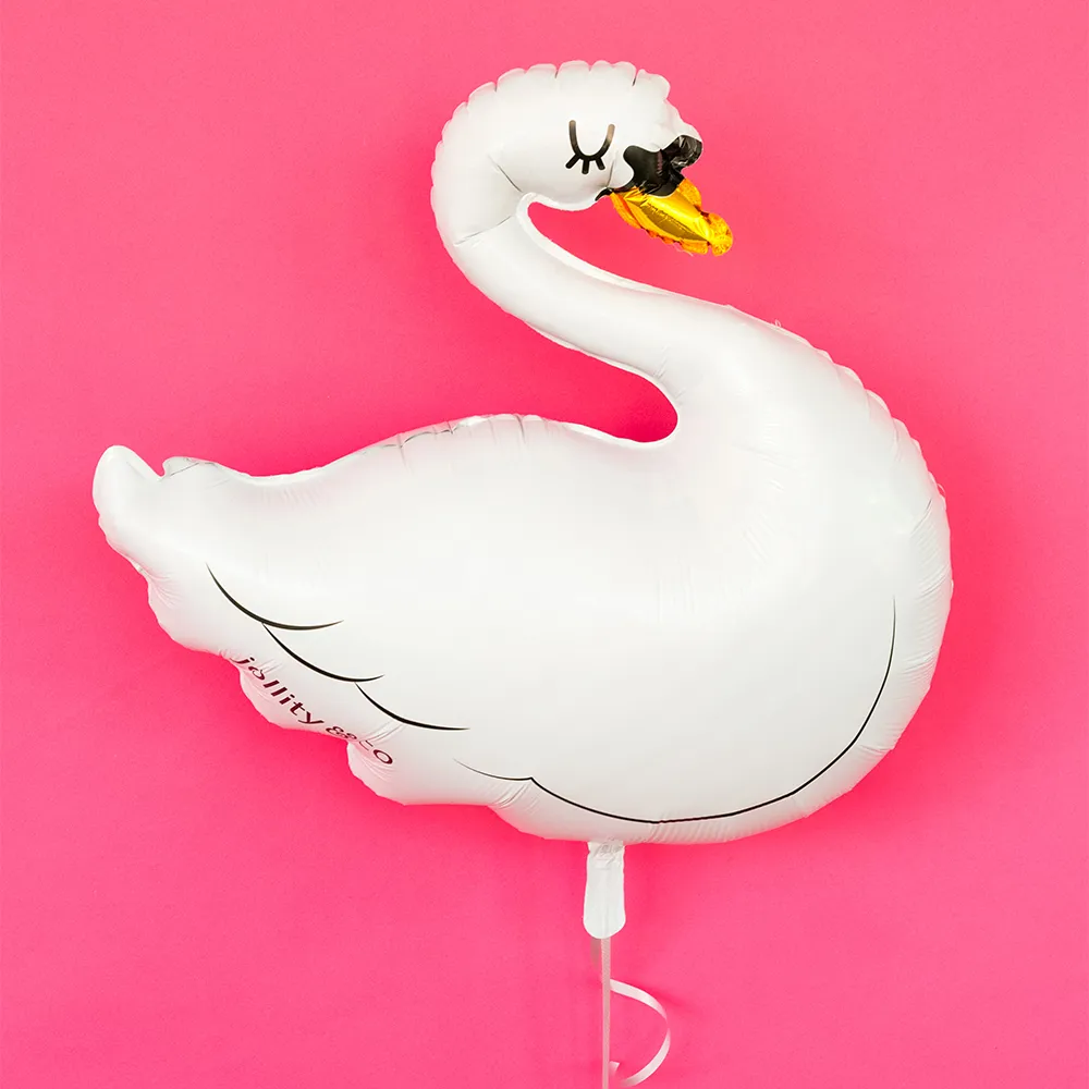 Swan Foil Balloon 36