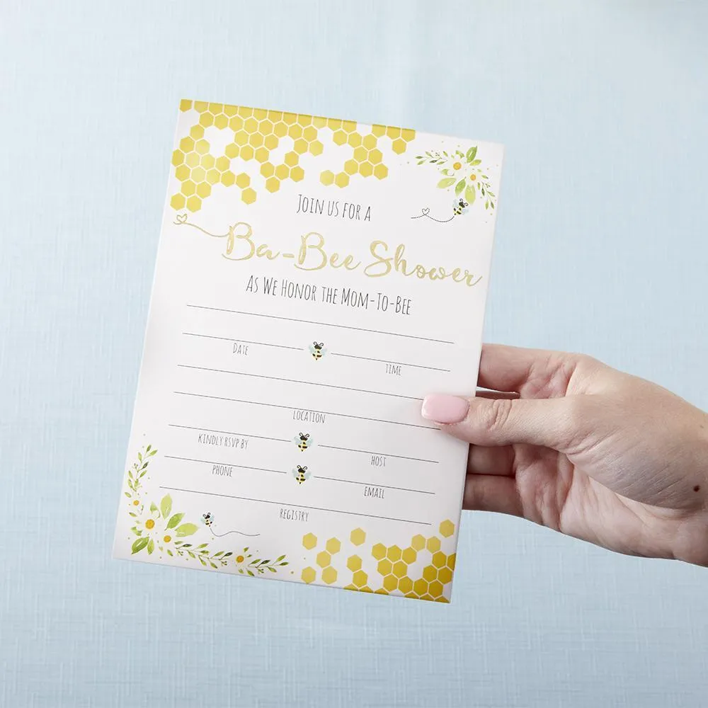 Sweet as Can Bee Invitations & Thank You Card Set 25ct