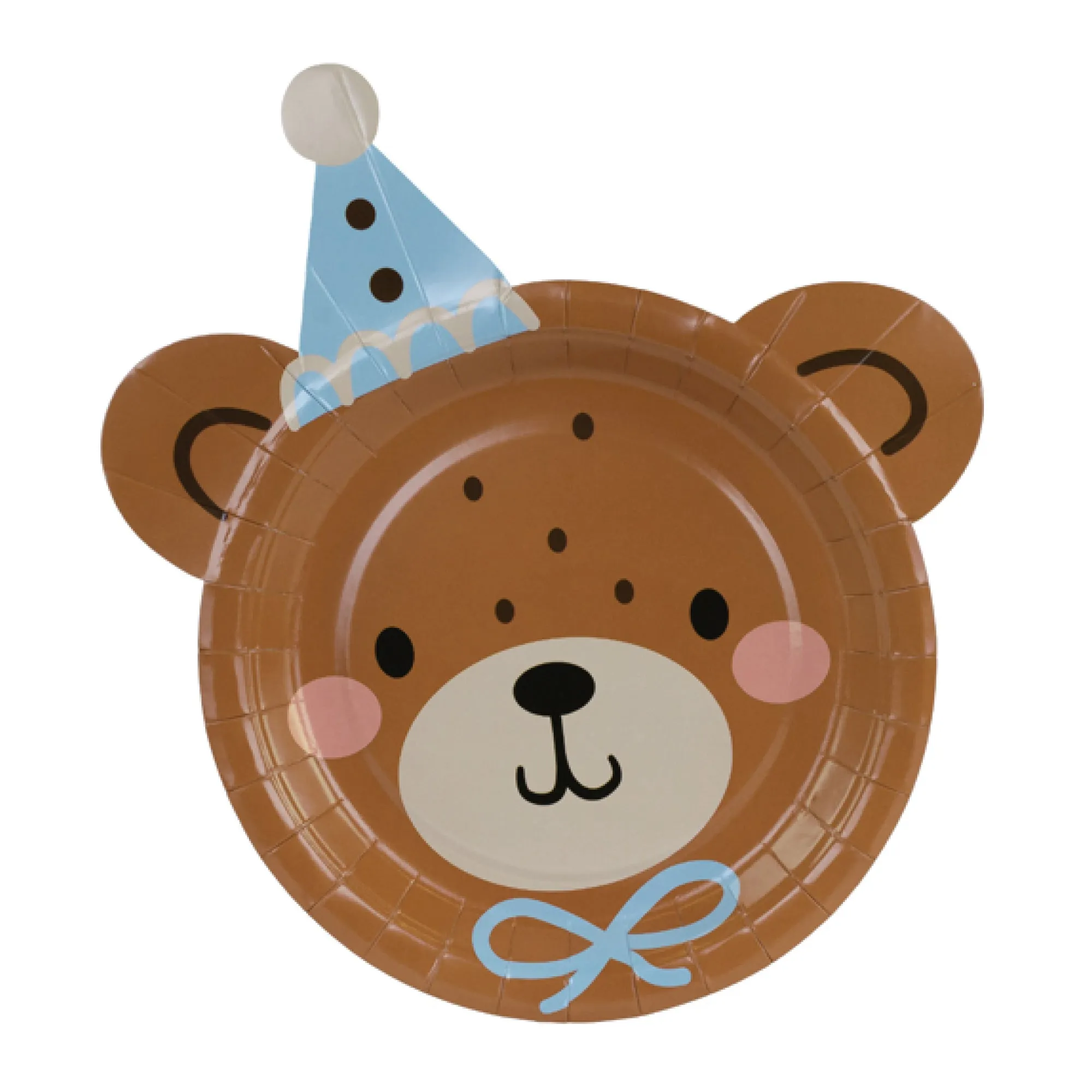 Teddy Bear Party Dessert Plates 6ct