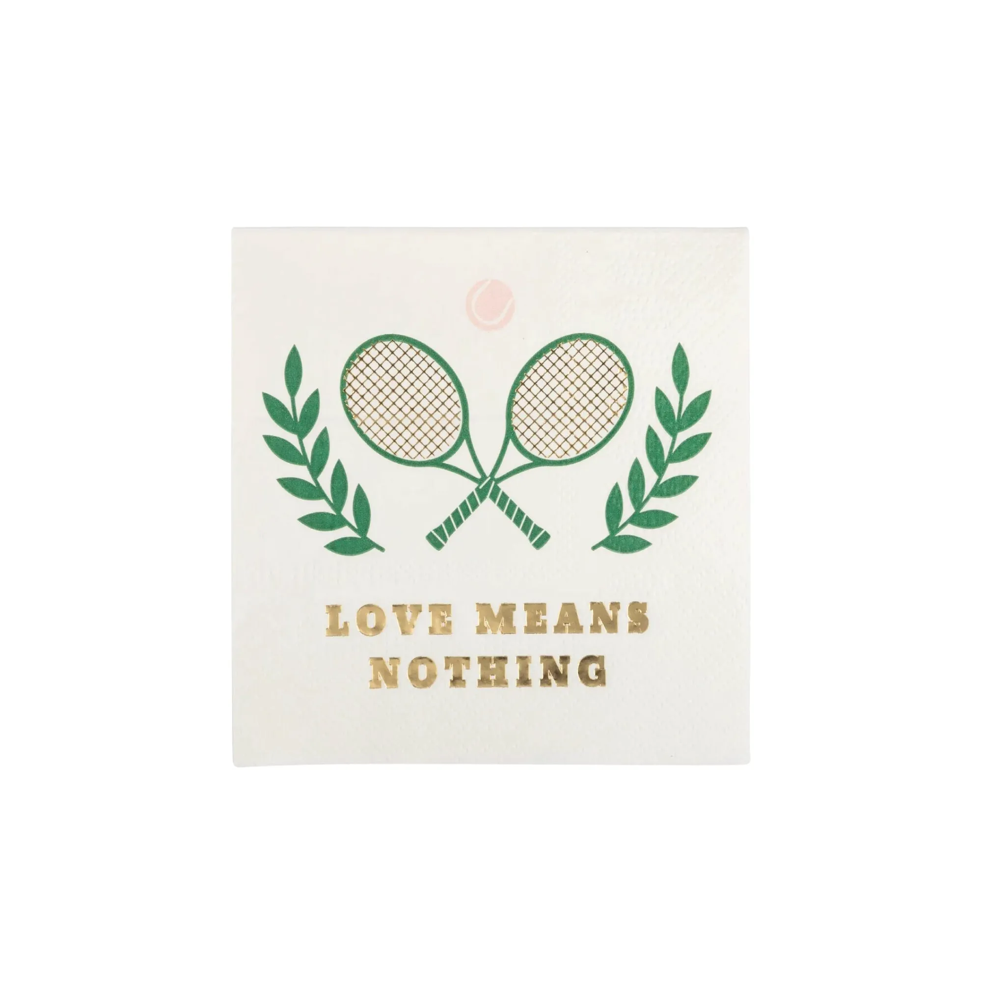 Tennis Sayings Dessert Napkin Set 16ct