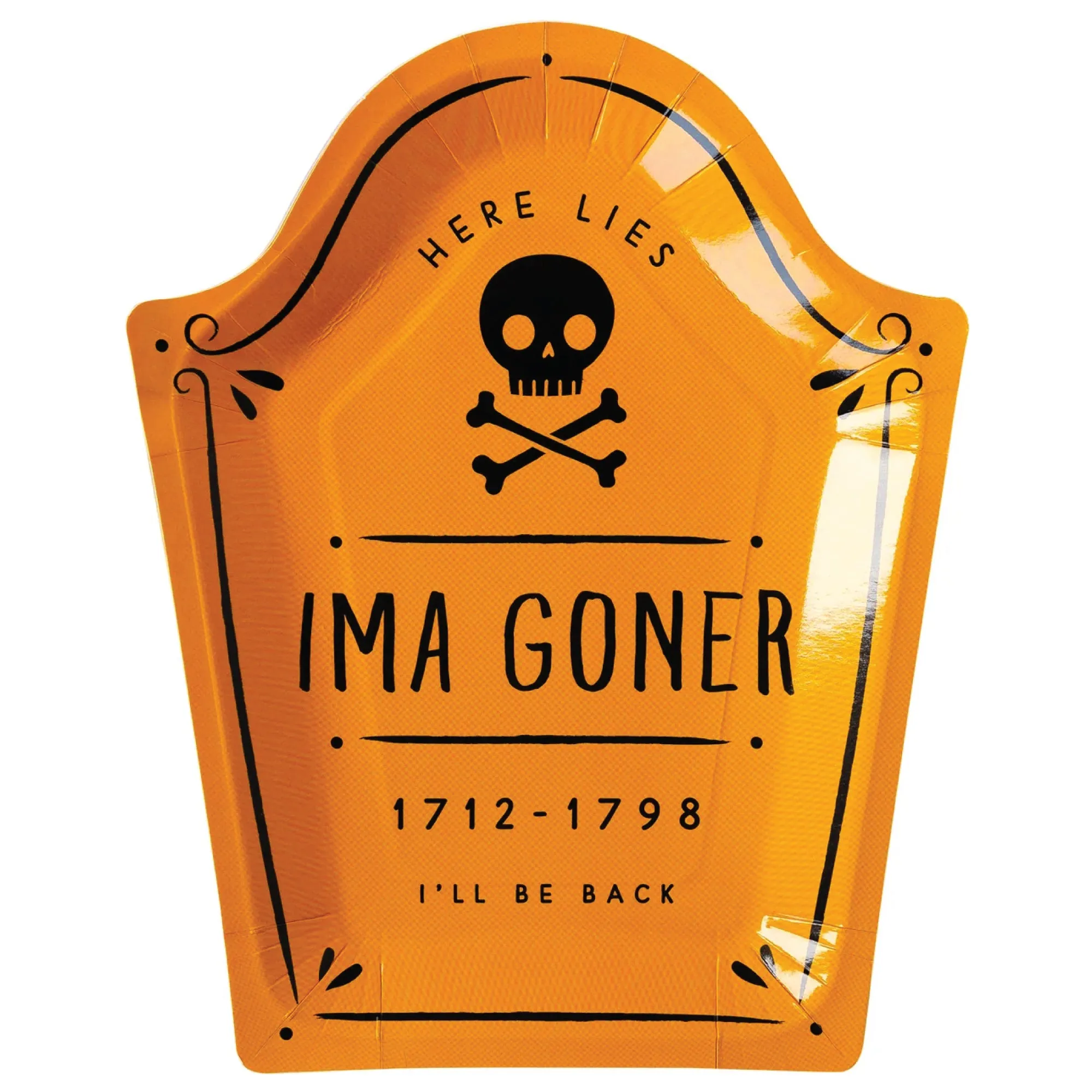 Tombstone Lunch Plates 8ct