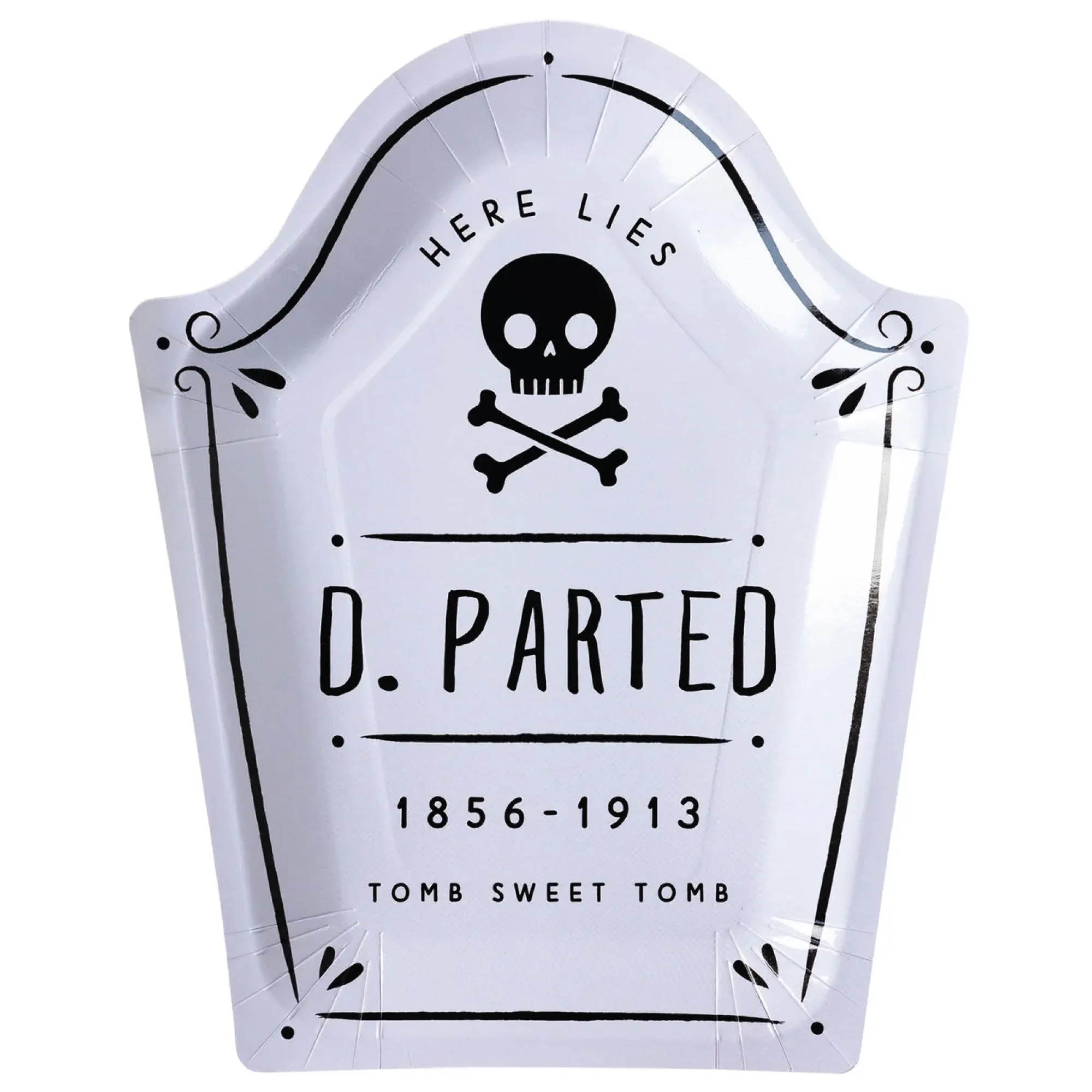 Tombstone Lunch Plates 8ct