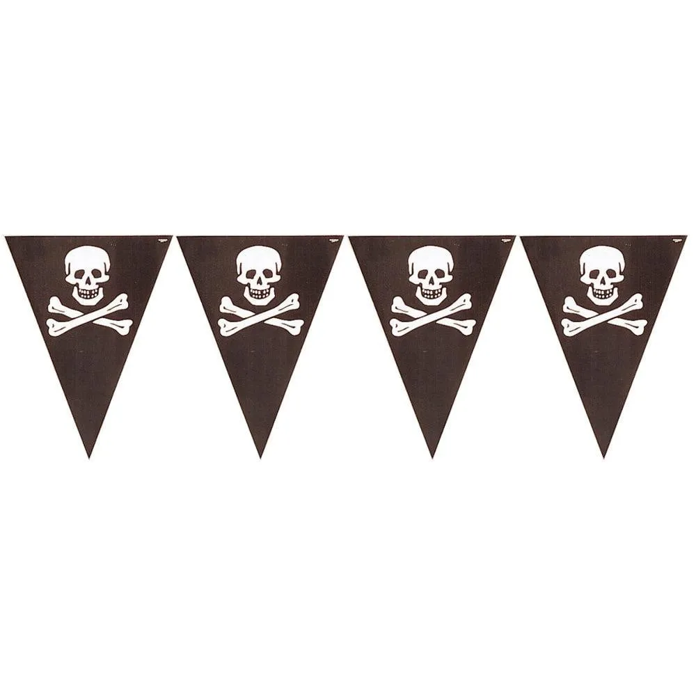 Treasure Island Pirate Pennant Banner