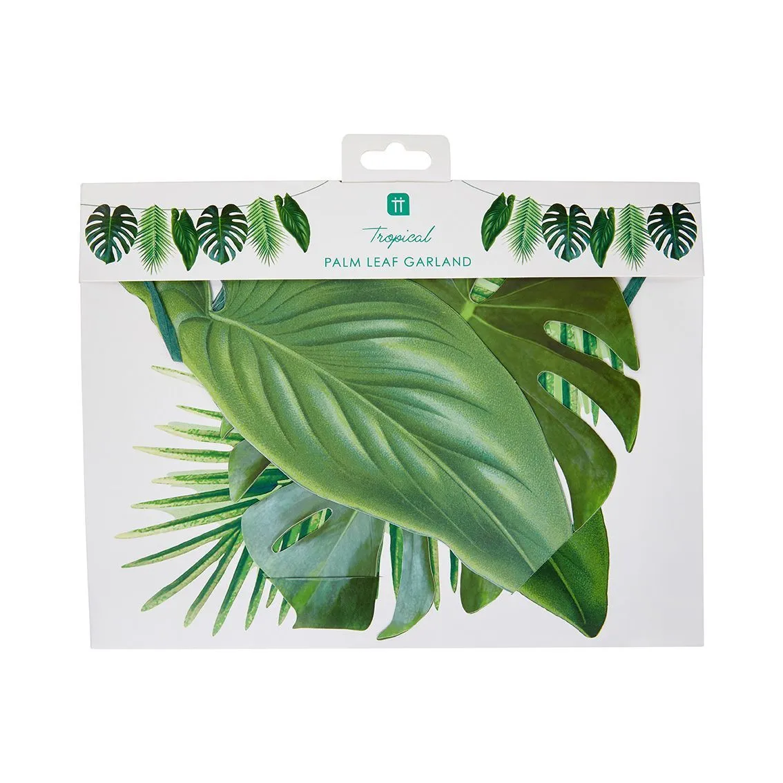 Tropical Palm Leaf Garland 5ft