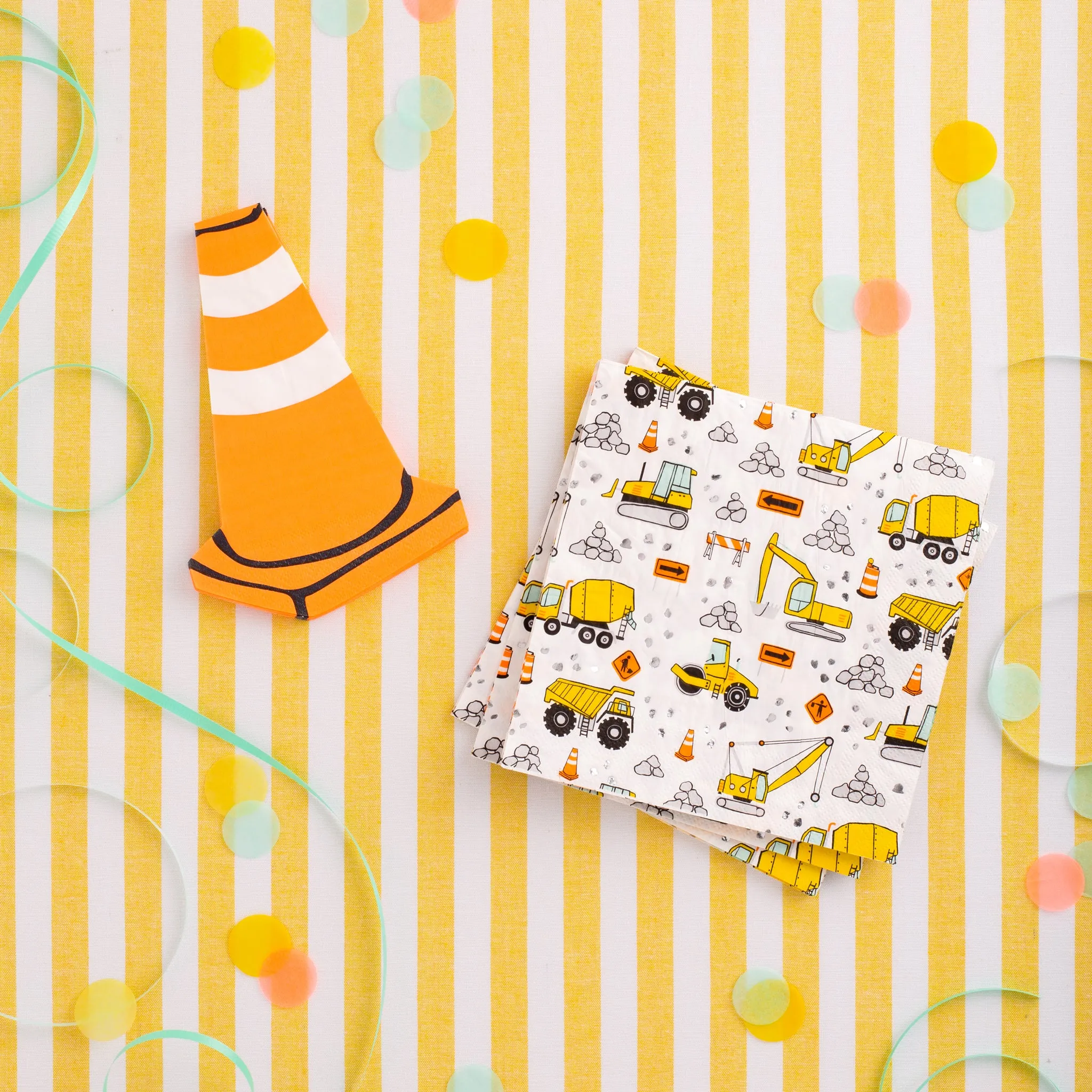 Under Construction Lunch Napkins 16ct