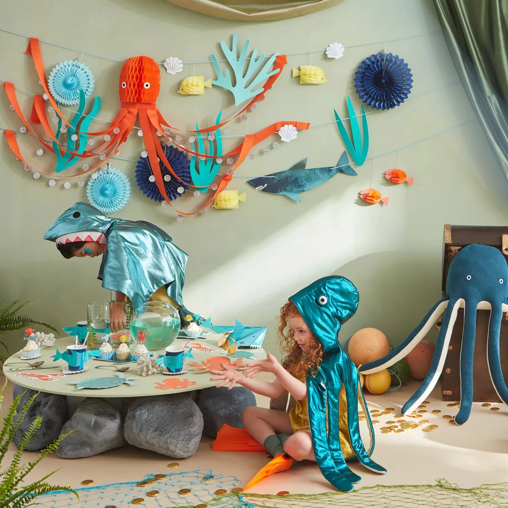 Under the Sea Cupcake Decorating Kit 24ct