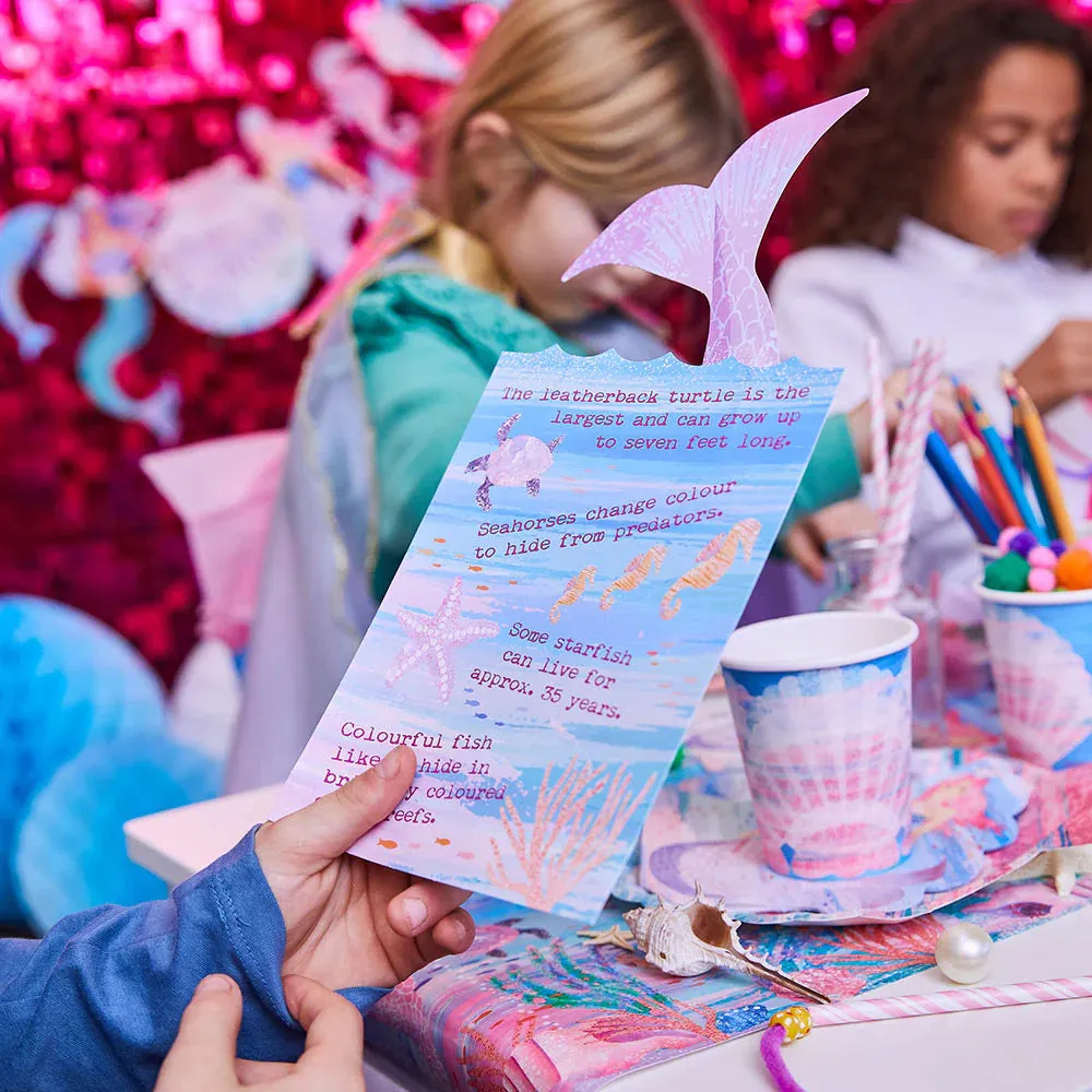 Under the Sea Mermaid Favor Bags 6ct