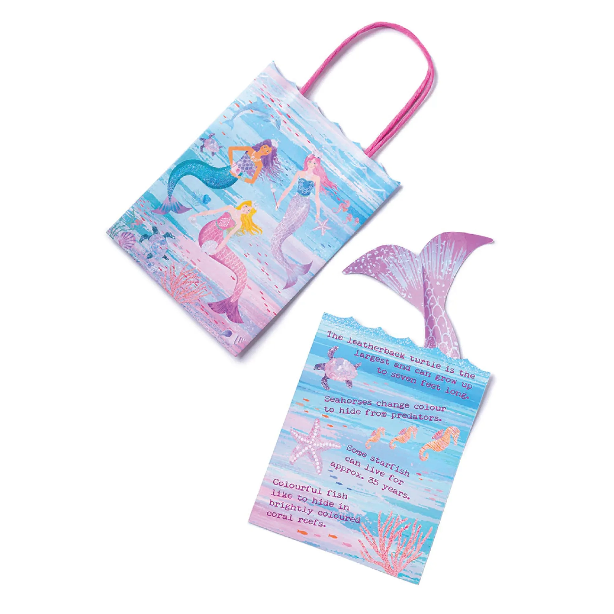 Under the Sea Mermaid Favor Bags 6ct