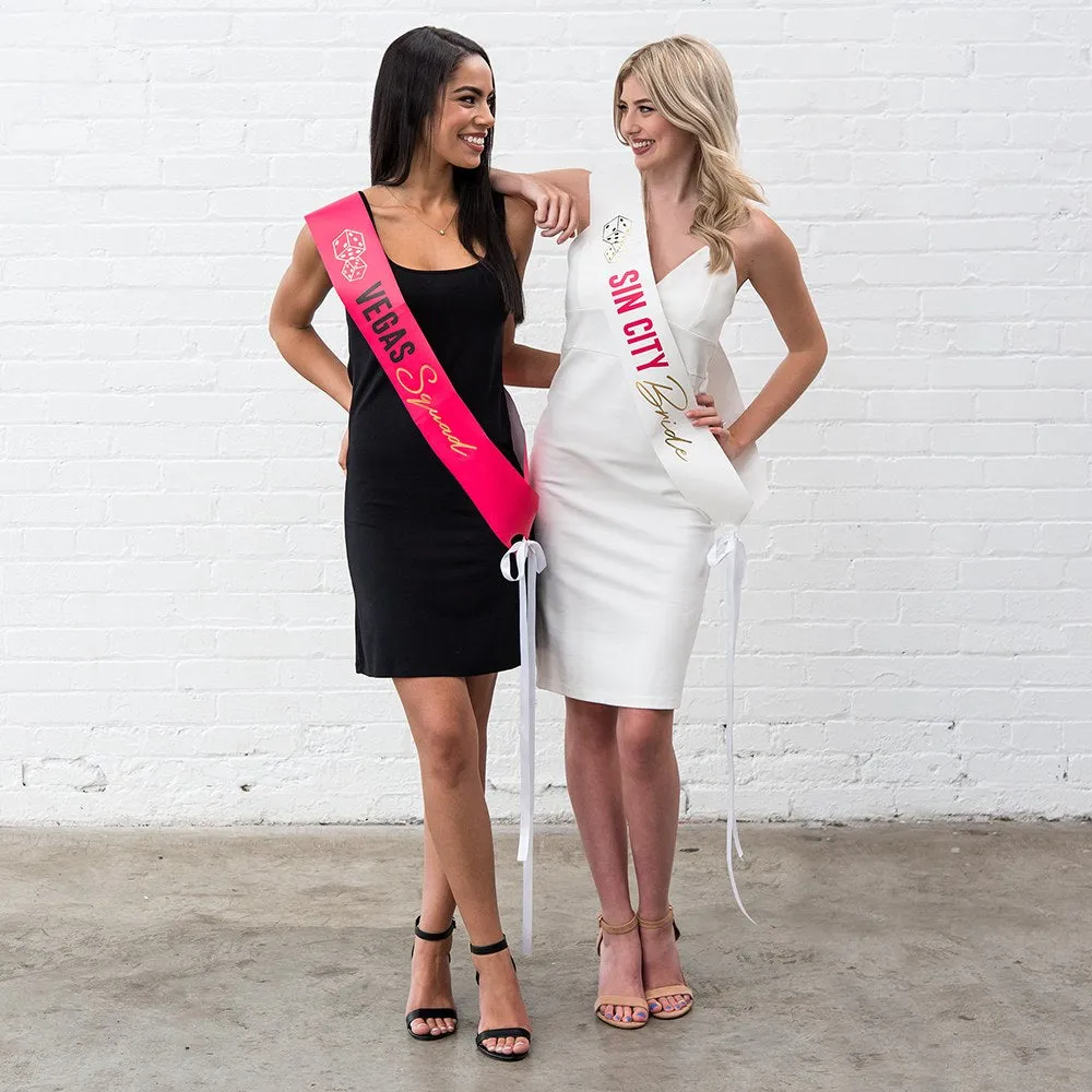 Vegas Squad Bachelorette Party Sash