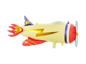Vintage Airplane Foil Balloon 36