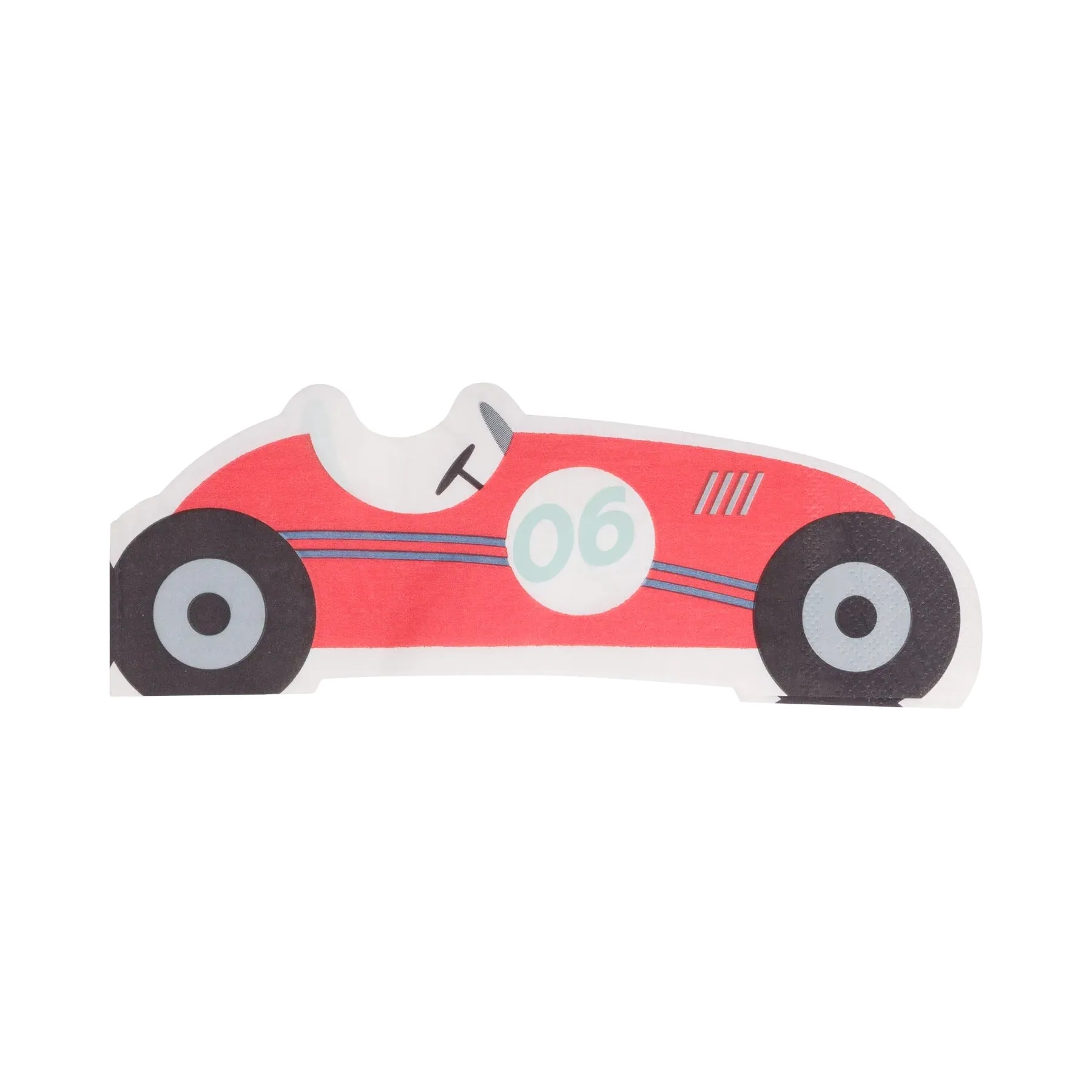 Vintage Racing Cars Dessert Napkins 24ct