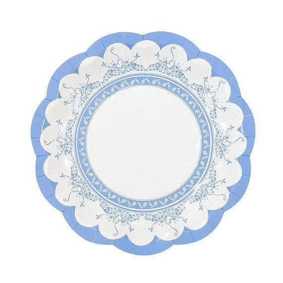 Vintage Tea Party Dessert Plates 12ct