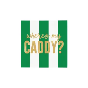 Where's My Caddy Dessert Napkins 20ct
