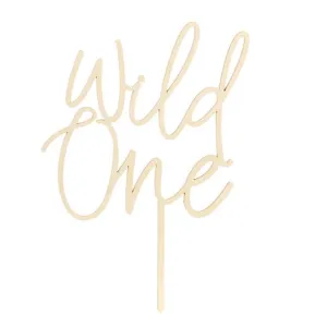 Wild One Cake Topper