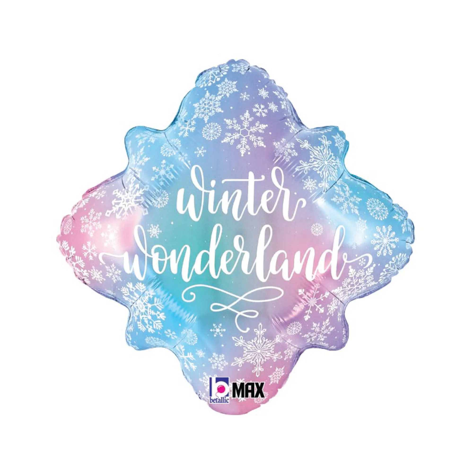 Winder Wonderland Snowflake Balloon 18